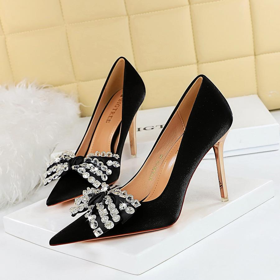 Sparkling Velvet Heels