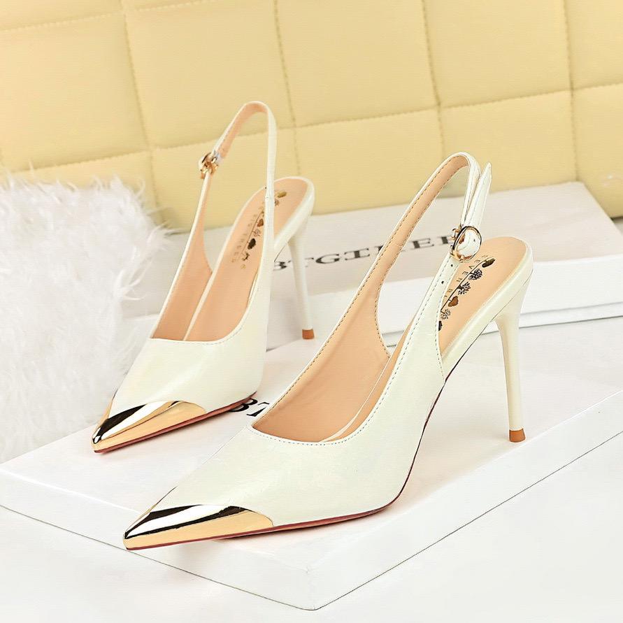 Women's Slingback Patent Leather High Heel